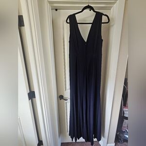 Calvin Klein Navy Blue Maxi Dress